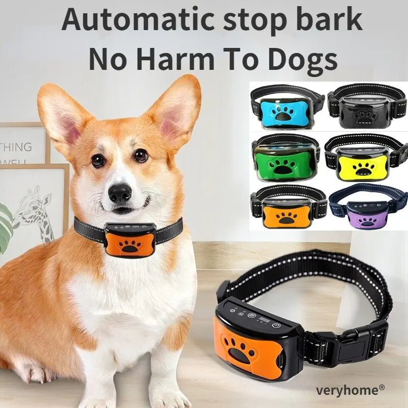 USB Rechargeable Anti-Bark Dog Collar