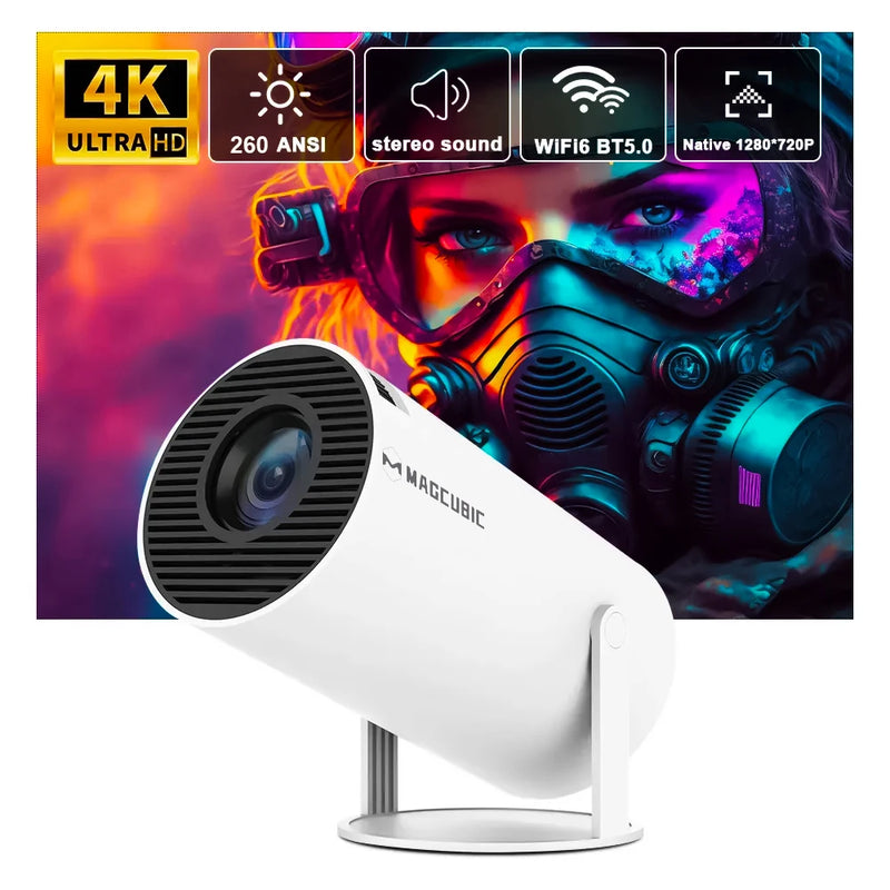 Transpeed 4K Android Projector HY300