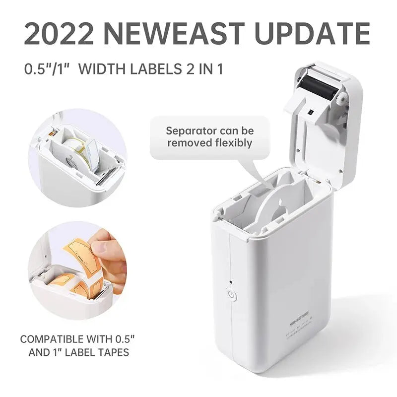 NiiMbot D101 Mini Wireless Label Printer