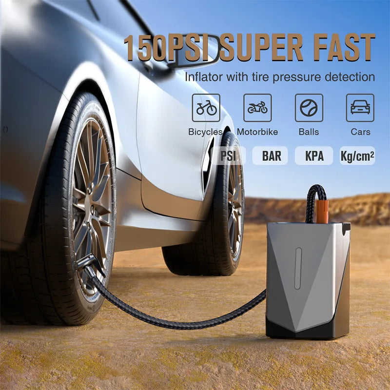 Ultimate MultiFunctional Car Power Station Jump Starter⁠